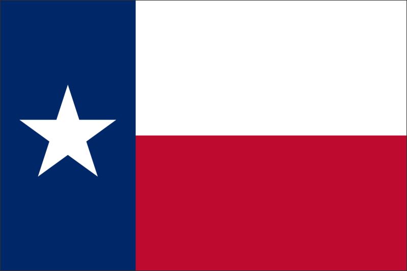 Texas – Flaga – Magnes żywiczny - obrazek 2
