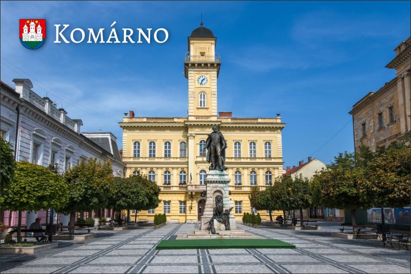 Komárno - ratusz – Magnes żywiczny - obrazek 2