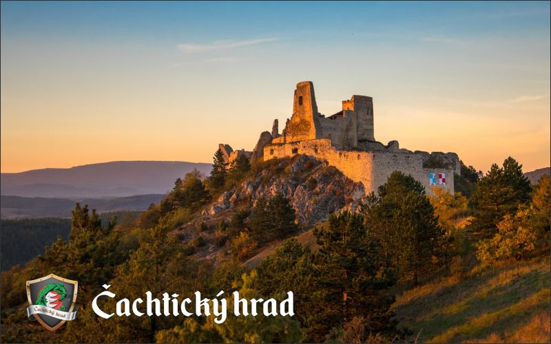 Živicová magnetka - Čachtický hrad IV. - obrazek 2