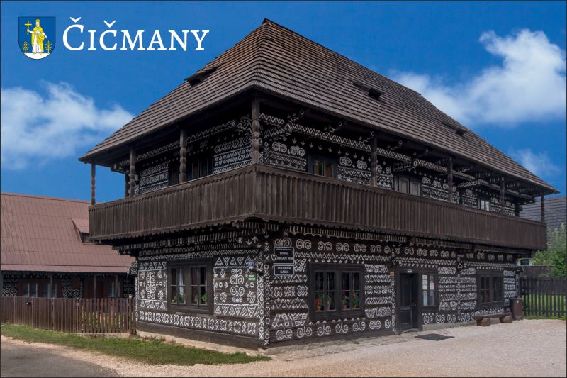 Živicová magnetka - Čičmany II. - obrazek 2