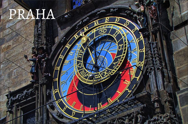 Praski zegar astronomiczny – Magnes żywiczny - obrazek 2
