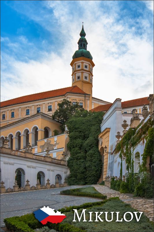 Zamek w Mikulovie – Magnes żywiczny - obrazek 2