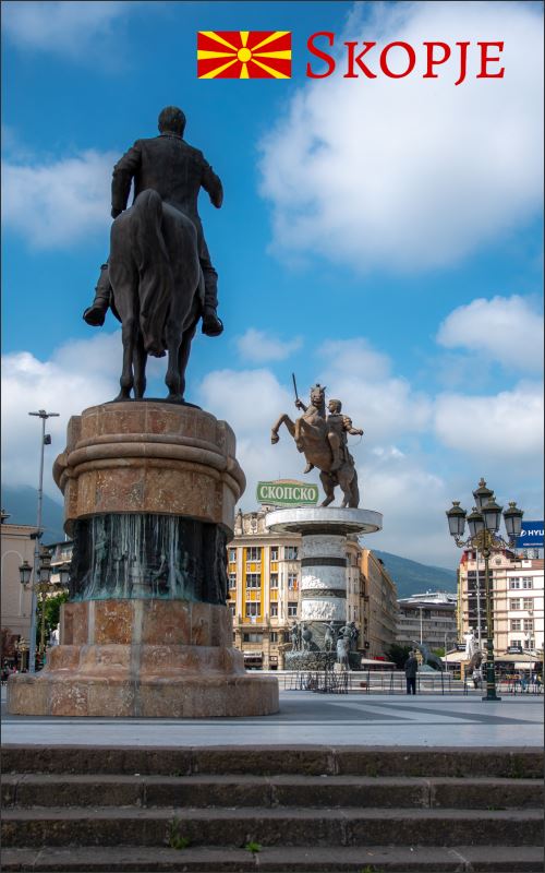 Skopje centrum III – Magnes żywiczny - obrazek 2