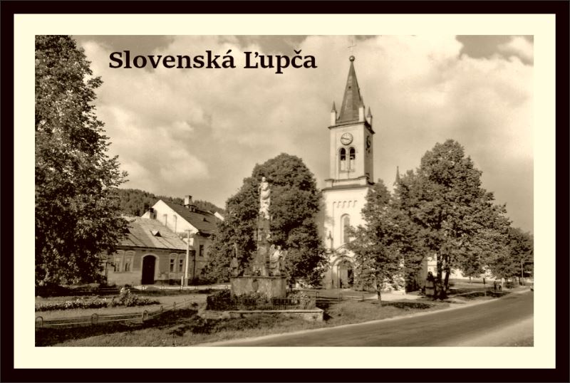 Slovenská Ľupča - Kościół ewangelicki – Magnes żywiczny - obrazek 2