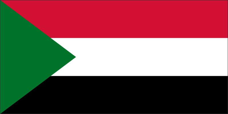 Sudan – Flaga – Magnes żywiczny - obrazek 2