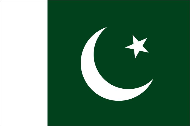 Pakistan – Flaga – Magnes żywiczny - obrazek 2