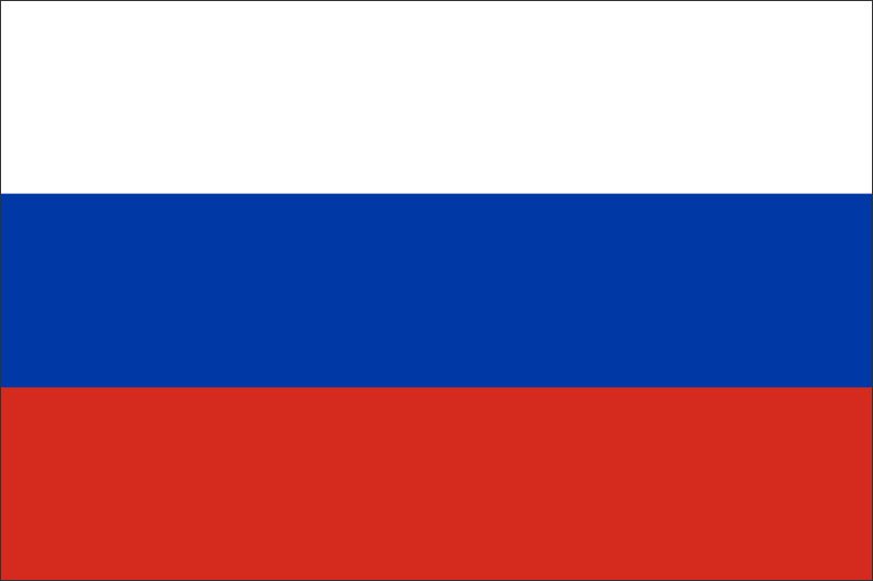 Rosja – Flaga – Magnes żywiczny - obrazek 2