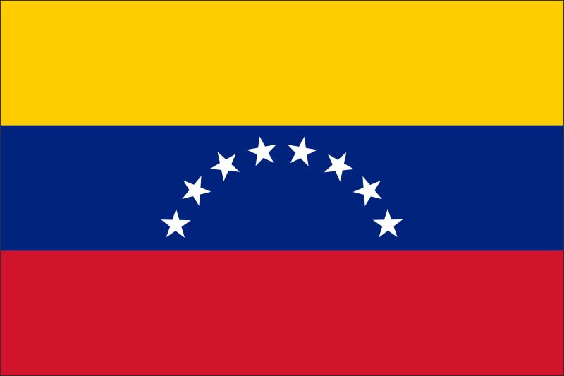 Živicová magnetka - vlajka Venezuela - obrazek 2