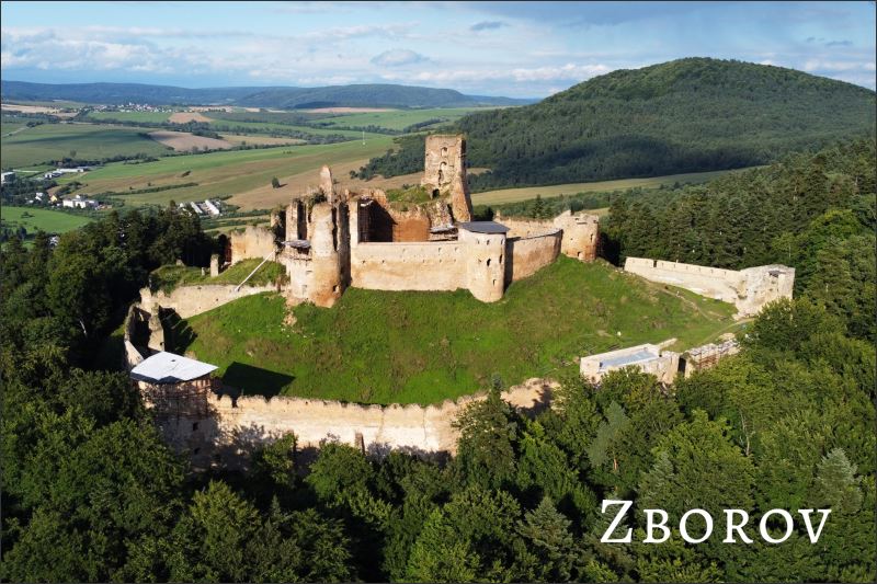Zamek Zborov – Magnes żywiczny - obrazek 2