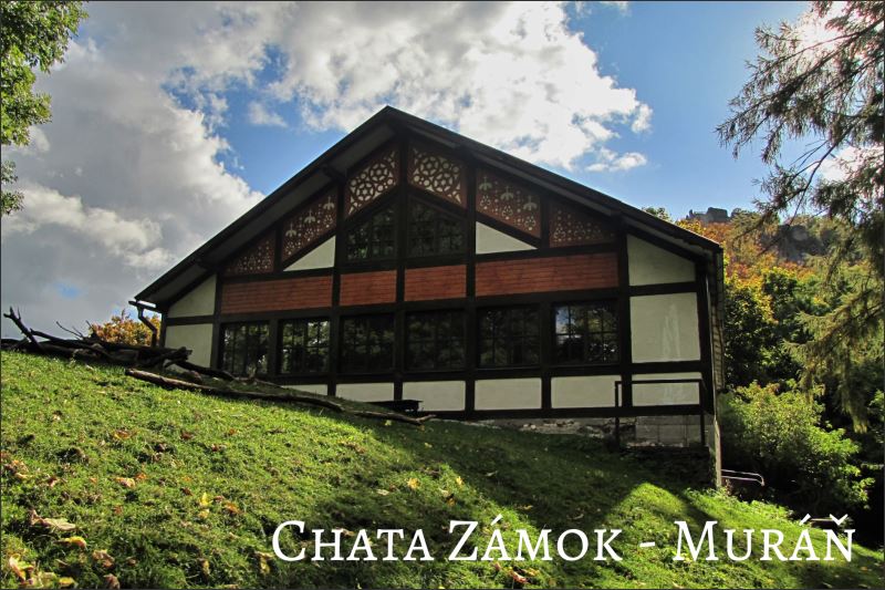 Živicová magnetka - Chata Zámok pod Muránskym hradom - obrazek 2