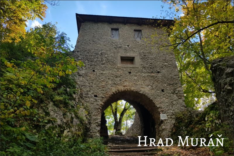 Živicová magnetka - Hrad Muráň III - obrazek 2