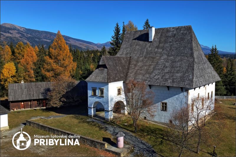 Skansen Przybylina – Dwór – Magnes żywiczny - obrazek 2
