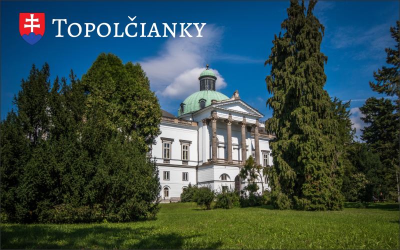 Živicová magnetka - Zámok Topoľčianky I. - obrazek 2