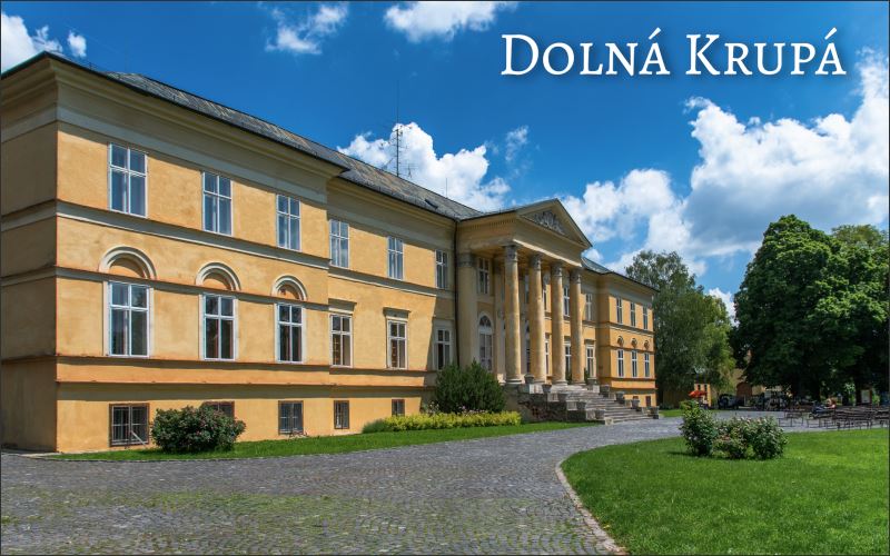 Živicová magnetka - Kaštieľ Dolná Krupá II. - obrazek 2