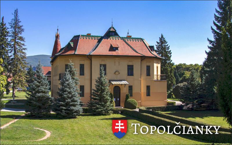 Dwór myśliwski Topoľčianky – Magnes żywiczny - obrazek 2
