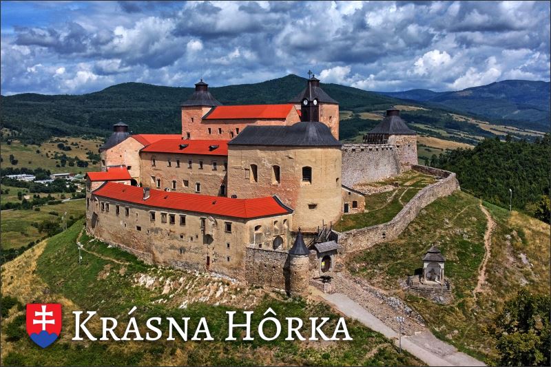 Zamek Krásna Hôrka II. – Magnes żywiczny - obrazek 2