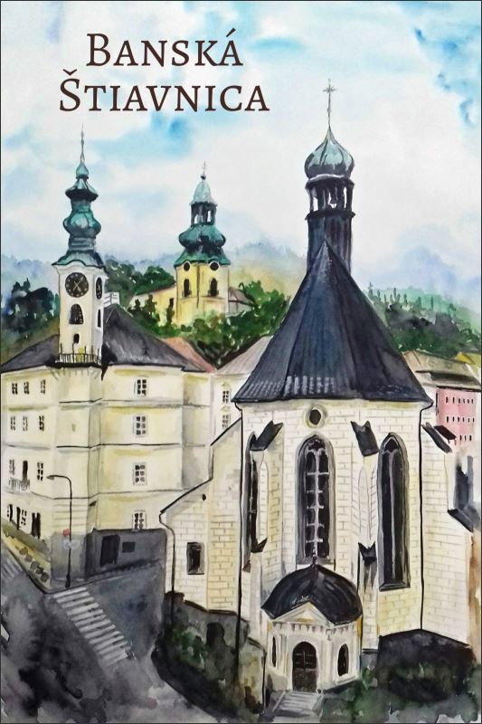 Živicová magnetka - Banská Štiavnica - Maľba III. - obrazek 2
