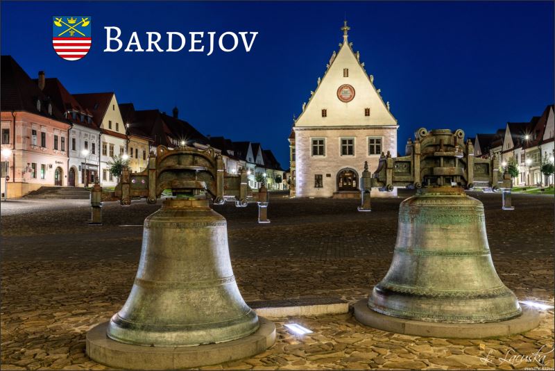 Živicová magnetka - Bardejov - Nočné zvony - obrazek 2