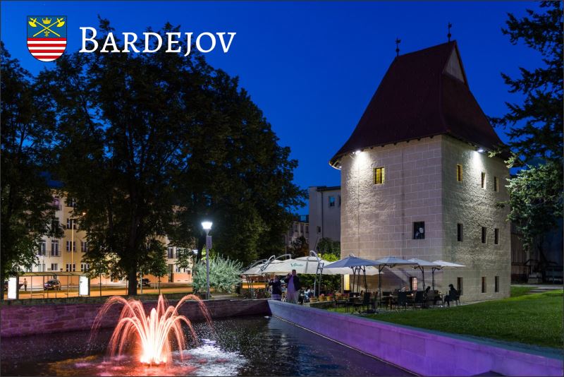 Bardejów – śpiewająca fontanna – Magnes żywiczny - obrazek 2
