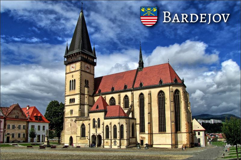 Živicová magnetka - Bardejov - Bazilika svätého Egídia - obrazek 2