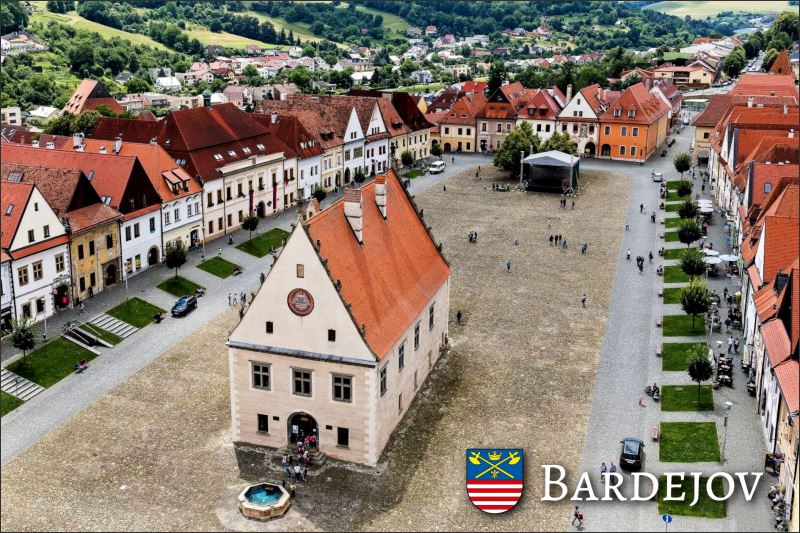 Bardejów – Plac Ratuszowy II. – Magnes żywiczny - obrazek 2