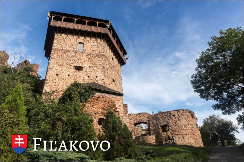 Fiľakovo zamek I. – Magnes żywiczny - obrazek 2