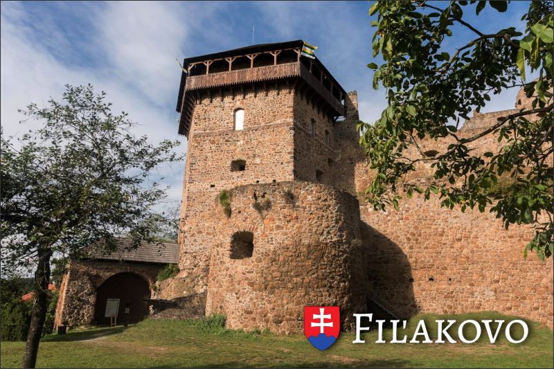 Fiľakovo zamek II. – Magnes żywiczny - obrazek 2