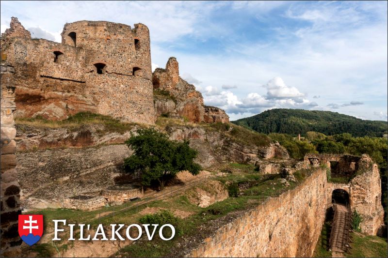 Živicová magnetka - Hrad Fiľakovo III. - obrazek 2