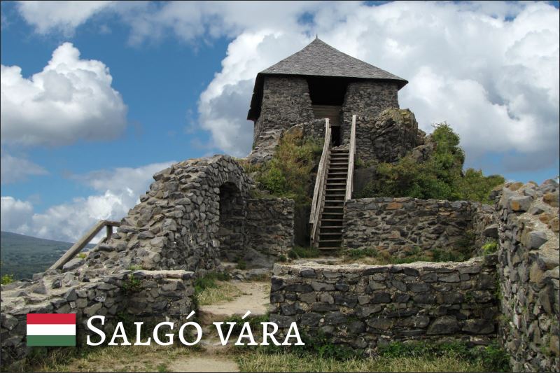 Živicová magnetka - Hrad Šalgov - obrazek 2