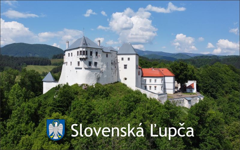 Živicová magnetka - Slovenská Ľupča - Hrad - obrazek 2