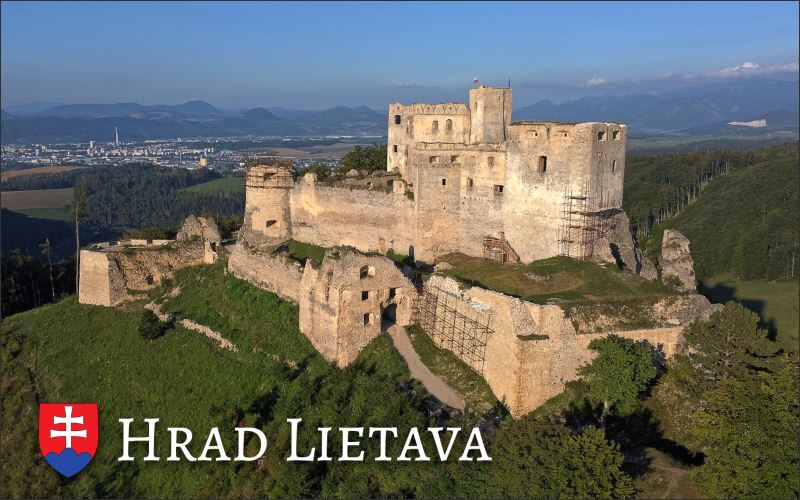 Živicová magnetka - Hrad Lietava III. - obrazek 2