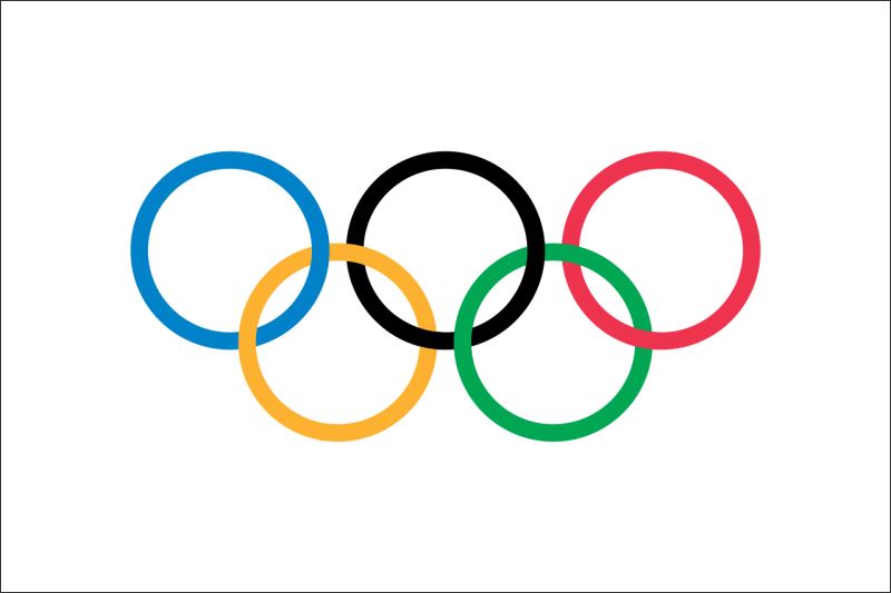 Živicová magnetka - vlajka Olympijské hry - obrazek 2