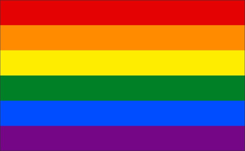 Živicová magnetka - vlajka Dúhová - LGBTI - obrazek 2