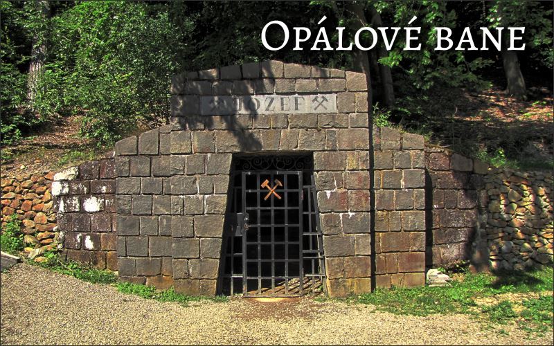 Živicová magnetka - Slovenské opálové bane - obrazek 2