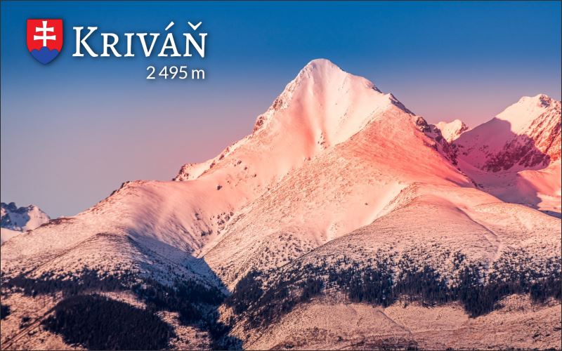 Wysokie Tatry – Krywań – Magnes żywiczny - obrazek 2
