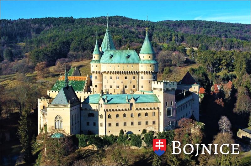 Zamek Bojnice – Magnes żywiczny - obrazek 2