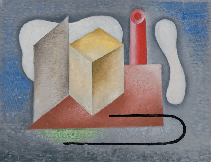 MMikuláš Galanda – Fabryka, 1930 – Magnes żywiczny - obrazek 2