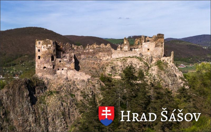 Živicová magnetka - Hrad Šášov I. - obrazek 2