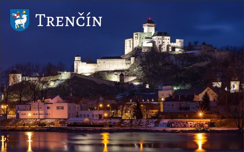 Trenczyn - zamek – Magnes żywiczny - obrazek 2