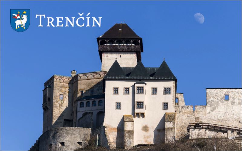 Živicová magnetka - Trenčín II. - obrazek 2
