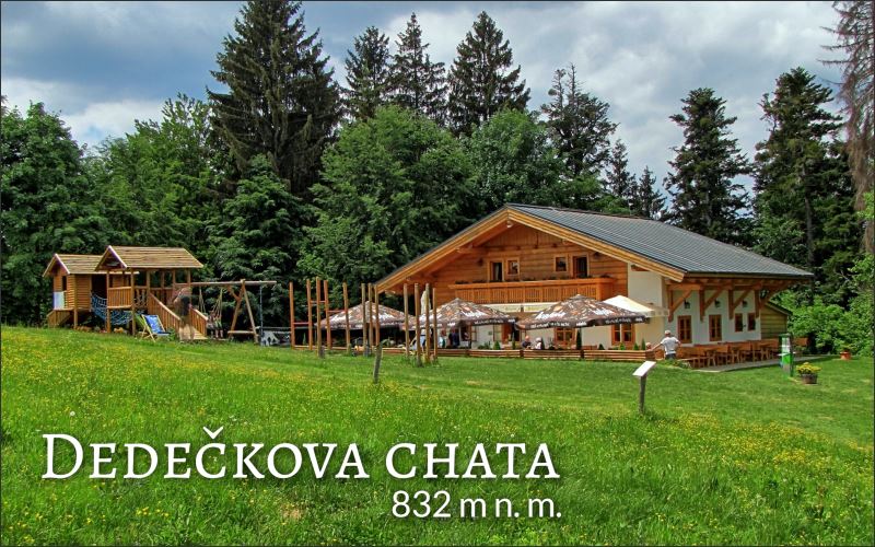 Chata Dedečka – lato – Magnes żywiczny - obrazek 2
