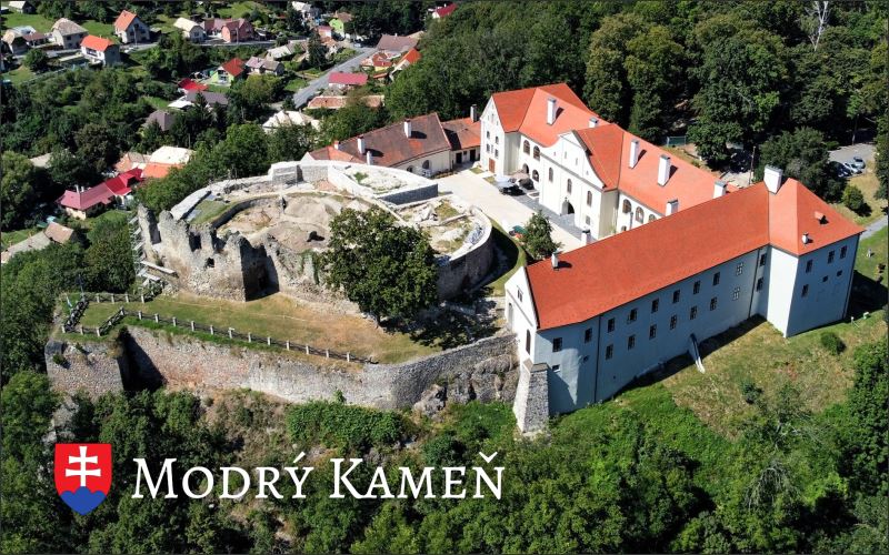 Živicová magnetka - Hrad Modrý Kameň I. - obrazek 2