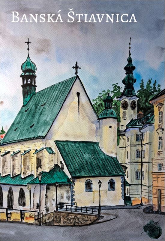 Bańska Szczawnica – Kościół św. Katarzyna I. – Magnes żywiczny - obrazek 2