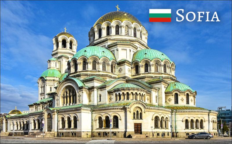 Živicová magnetka - Sofia - Katedrála svätého Alexandra Nevského - obrazek 2