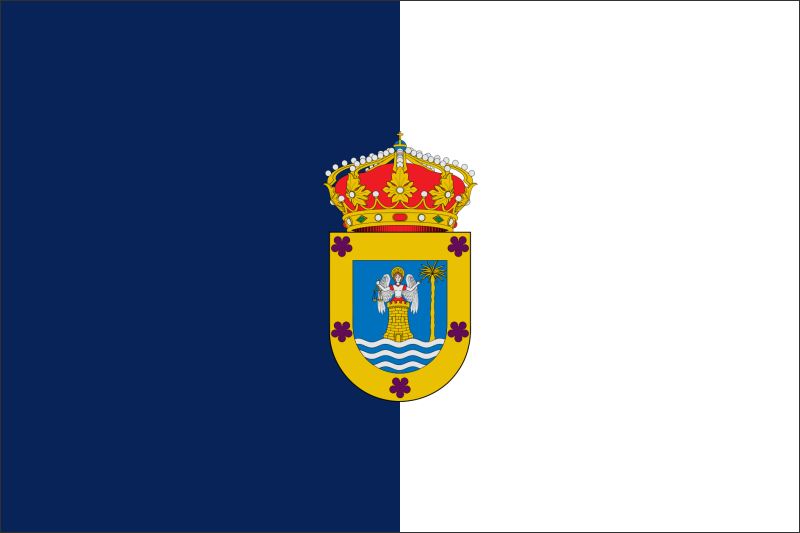 Wyspy Kanaryjskie - La Palma – Flaga – Magnes żywiczny - obrazek 2