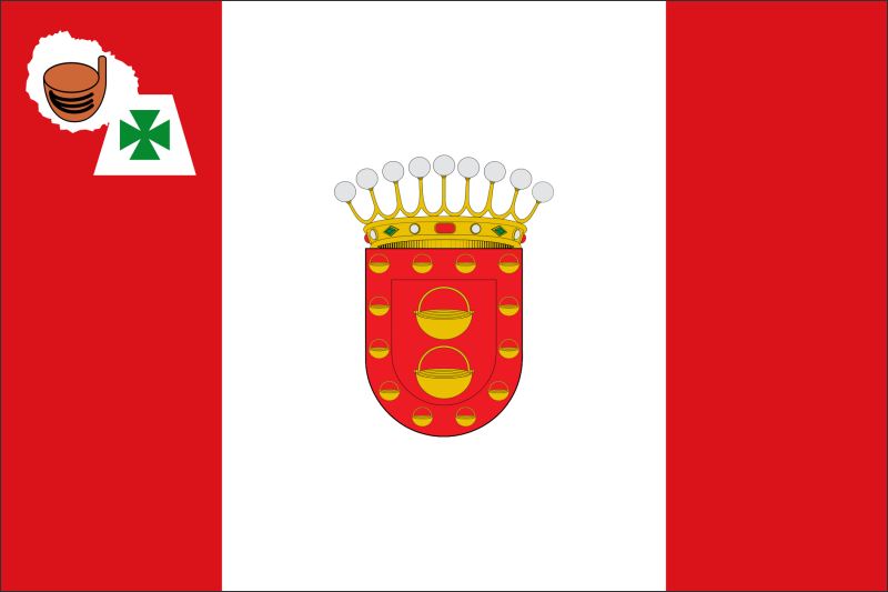 Wyspy Kanaryjskie - La Gomera – Flaga – Magnes żywiczny - obrazek 2