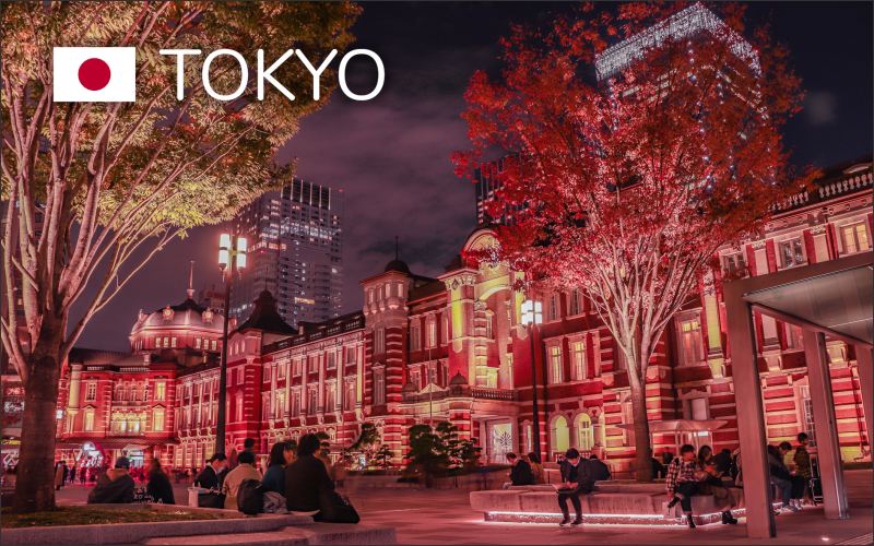 Japonia - Tokio stacja Marunouchi – Magnes żywiczny - obrazek 2