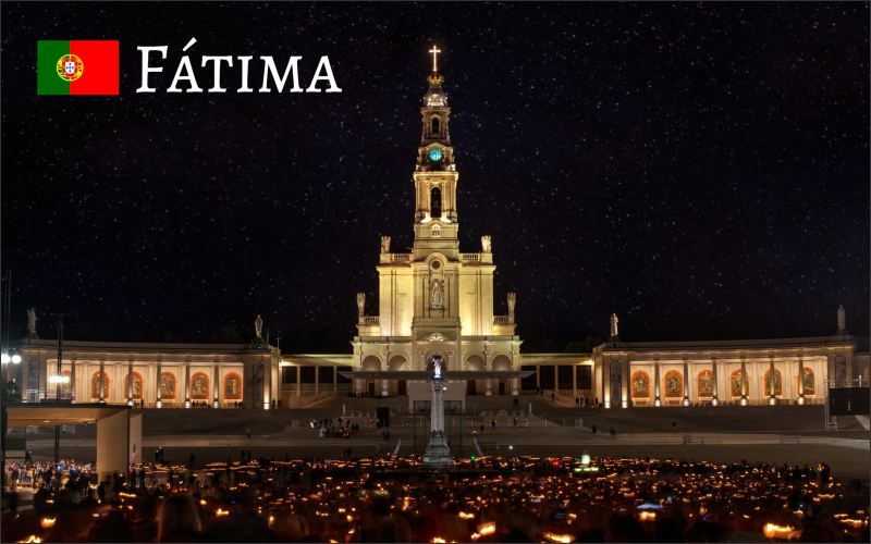 Portugalia – Fatima – bazylika – Magnes żywiczny - obrazek 2