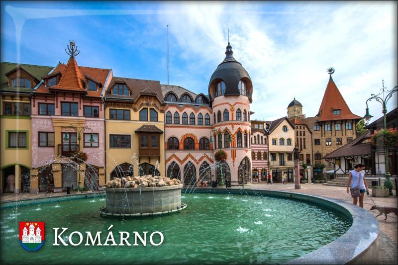 Komárno - Plac Europy II – Magnes żywiczny