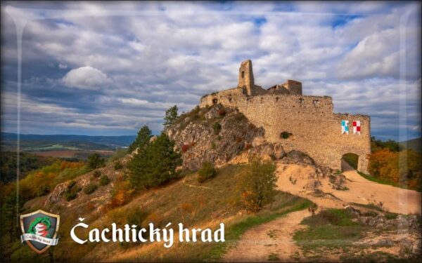 Živicová magnetka - Čachtický hrad III.